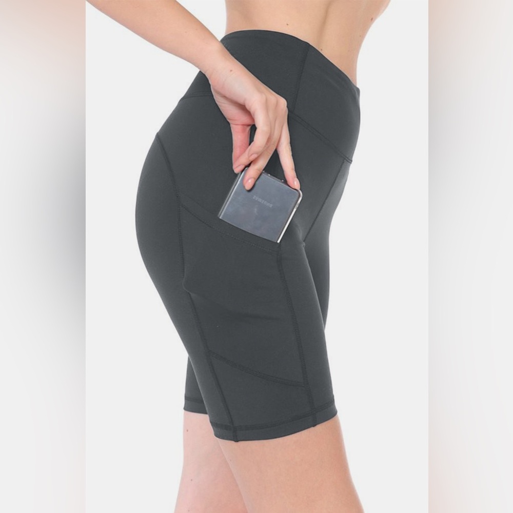 Leggings Depot Full Size High Waist Active Shorts